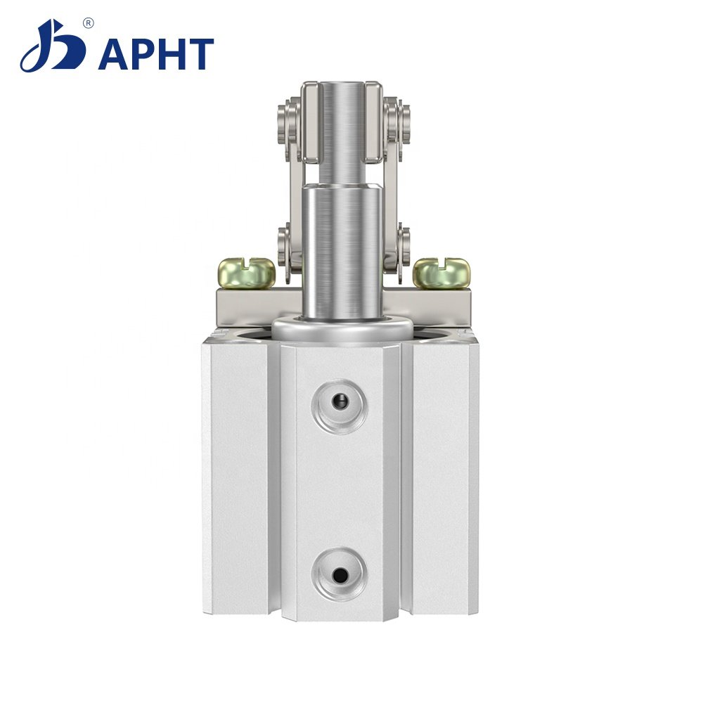 APHT JGL Series Pneumatic Cylinder New Condition Industrial Steel Air Compressor Lever Clamping Press Down 25 32 40 50 63 Sizes