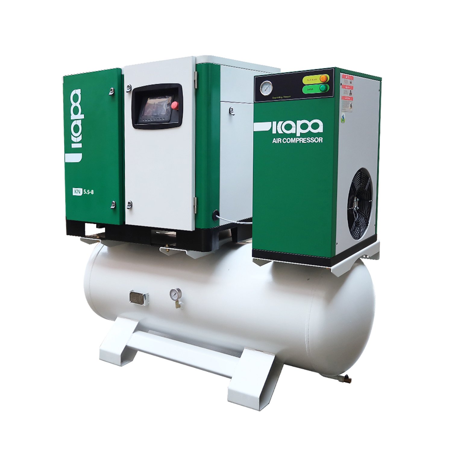 Compresor De Aire General Industrial Compressors 7.5hp 5kw 8bar Rotary Screw Air Compressor 15 hp 10 bar Air-compressors