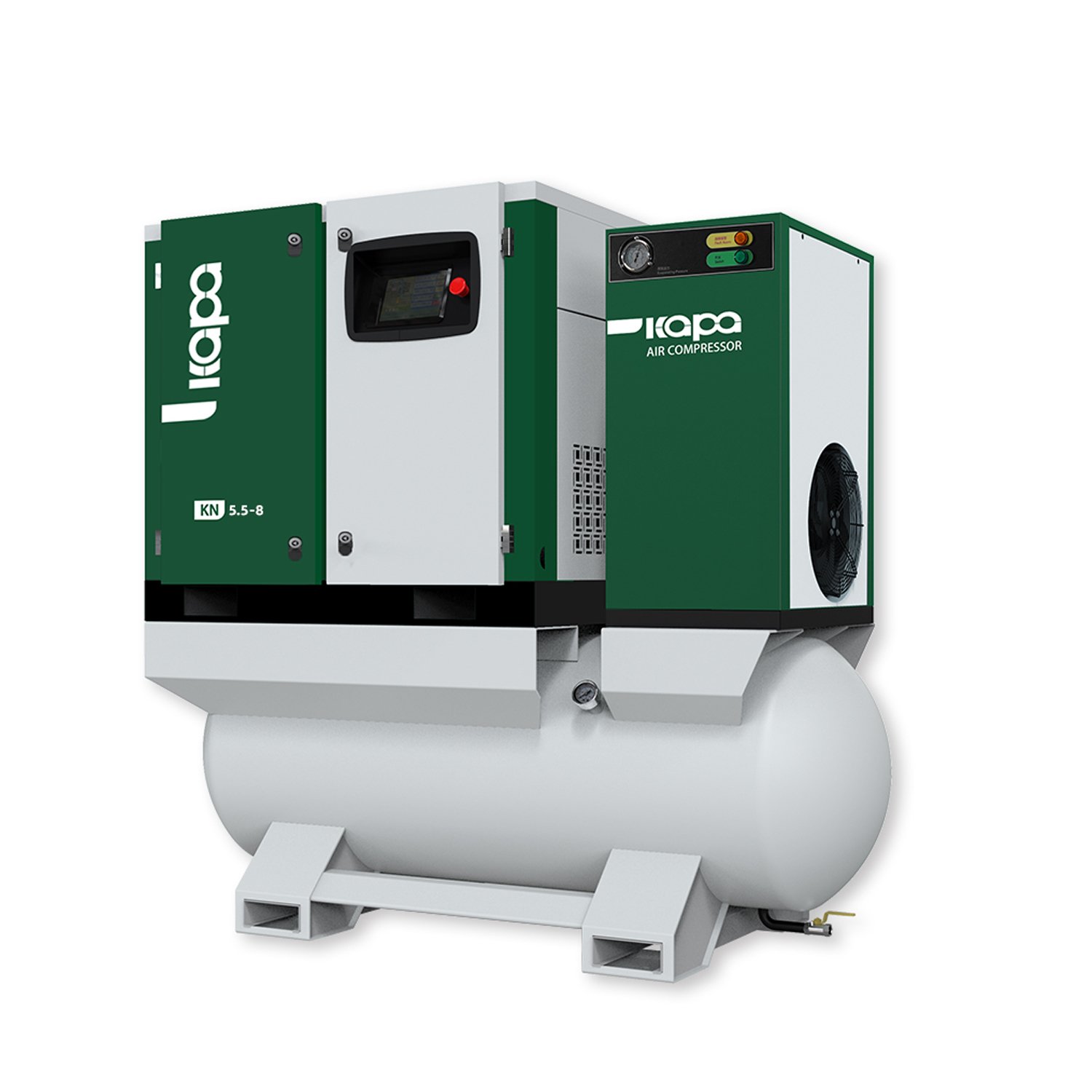 Compresor De Aire General Industrial Compressors 7.5hp 5kw 8bar Rotary Screw Air Compressor 15 hp 10 bar Air-compressors