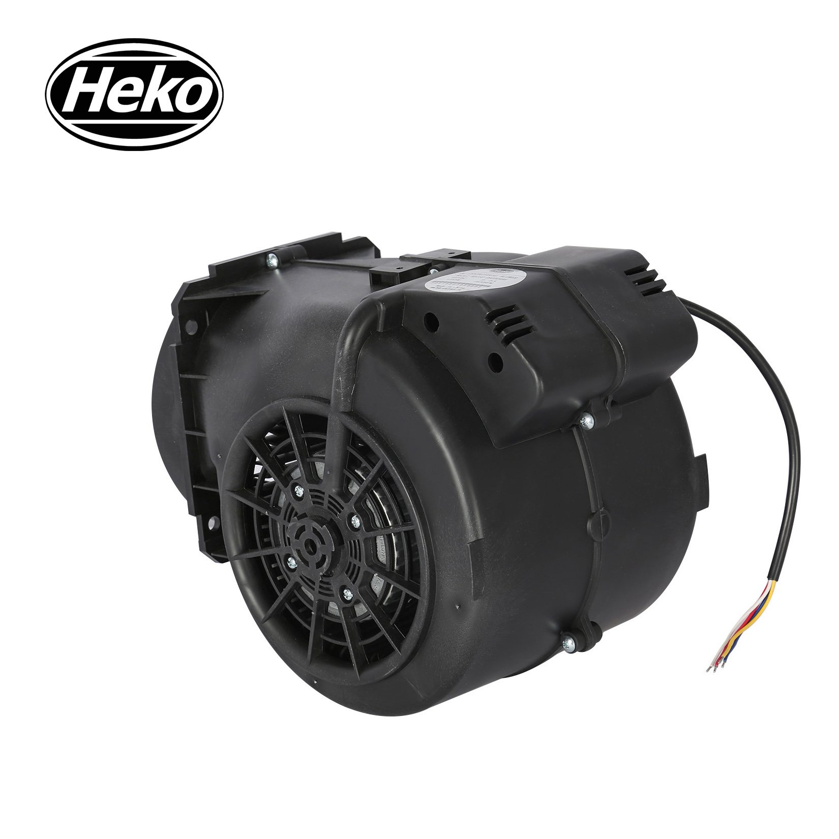 HEKO EC150mm Air Blower Fan High Pressure ABS Impeller Centrifugal AC ROHS Certified Farm Restaurant Construction OEM ODM