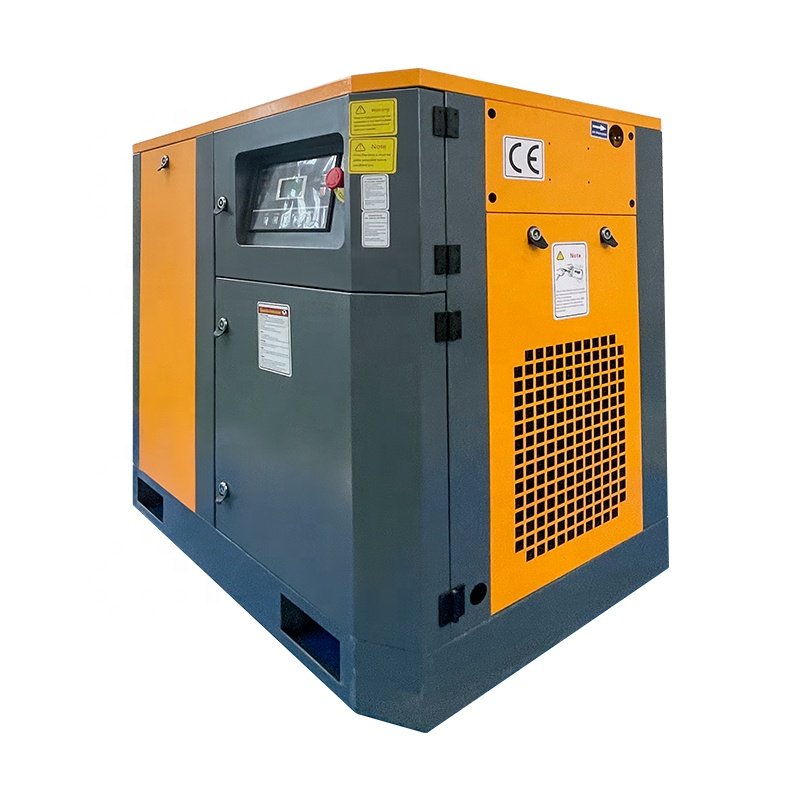 4kw 5hp 7.5kw 10hp 11kw 15hp 15kw 20hp 22kw 30hp Screw Air Compressor 380v/415v/220v 8bar/10bar Fix Speed