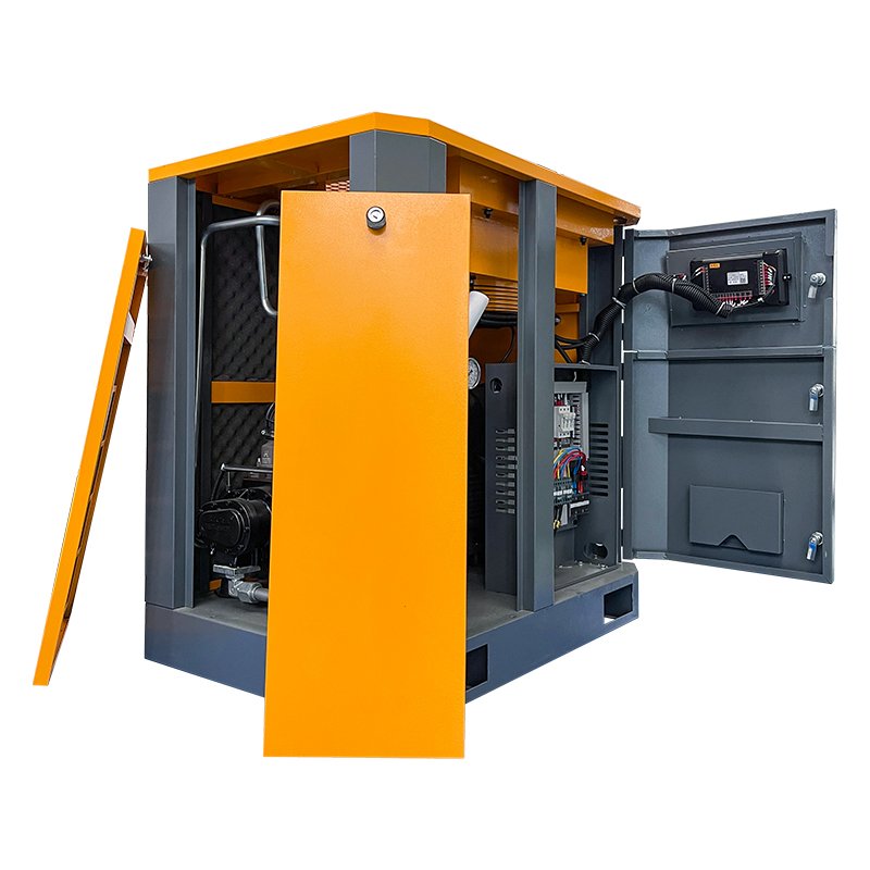 4kw 5hp 7.5kw 10hp 11kw 15hp 15kw 20hp 22kw 30hp Screw Air Compressor 380v/415v/220v 8bar/10bar Fix Speed