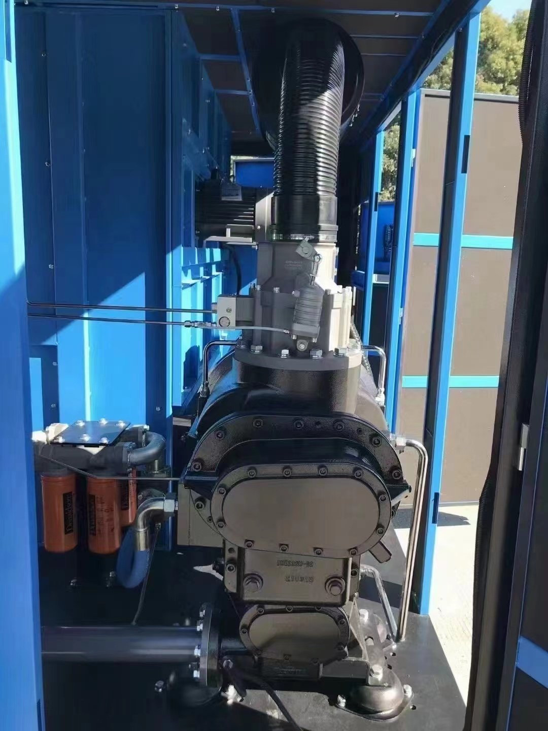 Customized Industrial Screw air Compressor Dual Stage Permanent Magnet Variable Frequency Screw air Compressor 45kw