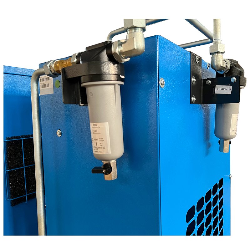 Big Capacity Air Compressor Linghein Commercial Air Compressor With Air Tank and Dryer