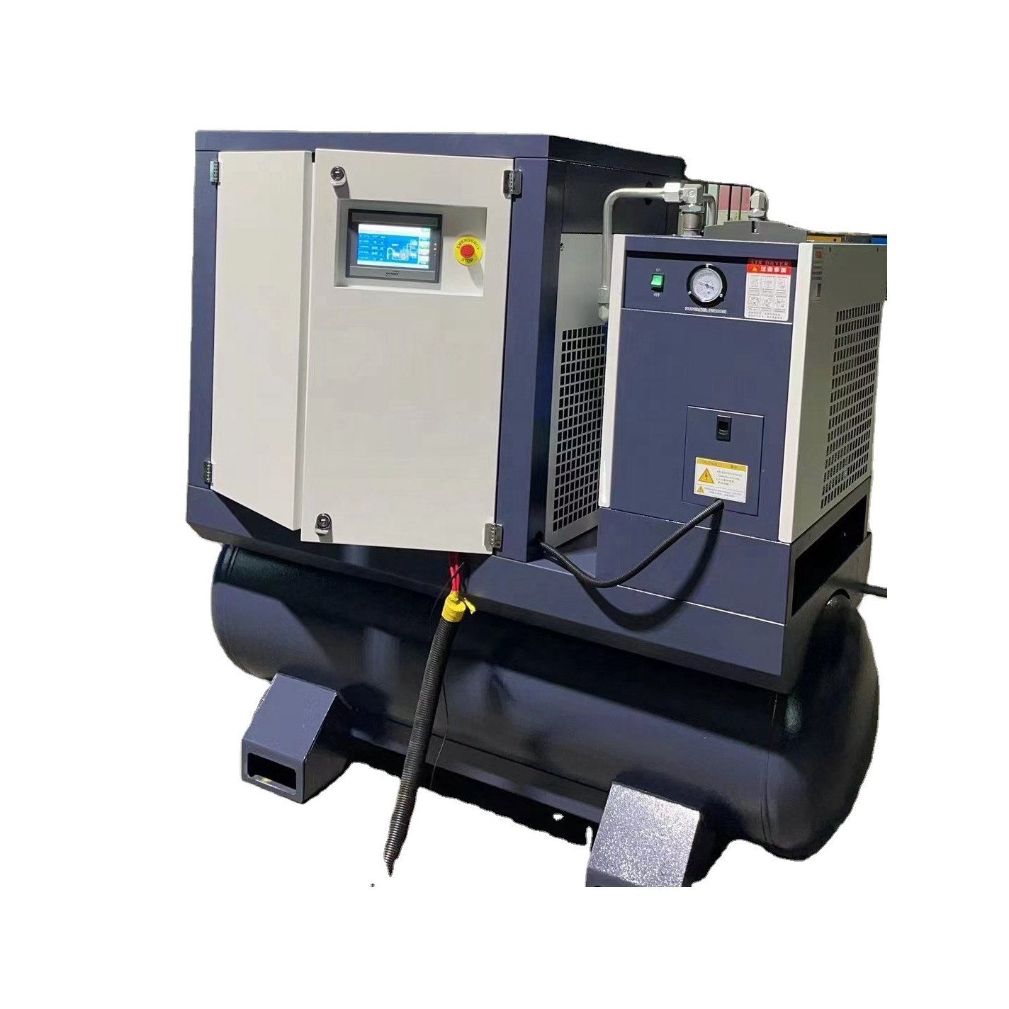20HP 15kw 4in1mini Compressor Low Noise Screw air Compressors From AS Compressor Industrial Dryer