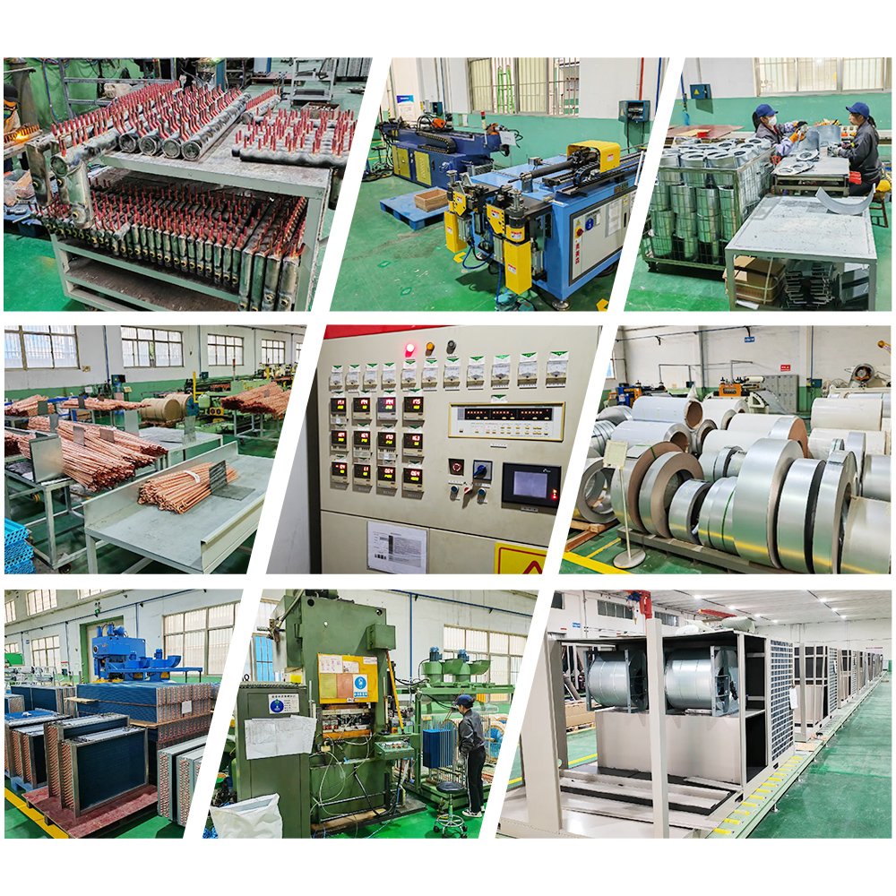 110v 60HZ Central Ac Chilled Water Fan Coil 220v 50Hz Water Chiller Heat Pump Water Heater Hydroponics System Air Cooled