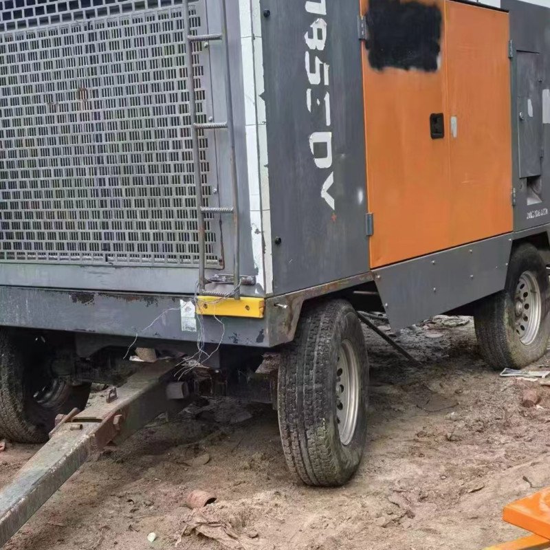 High Quality 185kW Industrial Screw Air Compressors Portable Diesel/Gas Power 75kW Motor Engine Air Cooled-Used Configuration