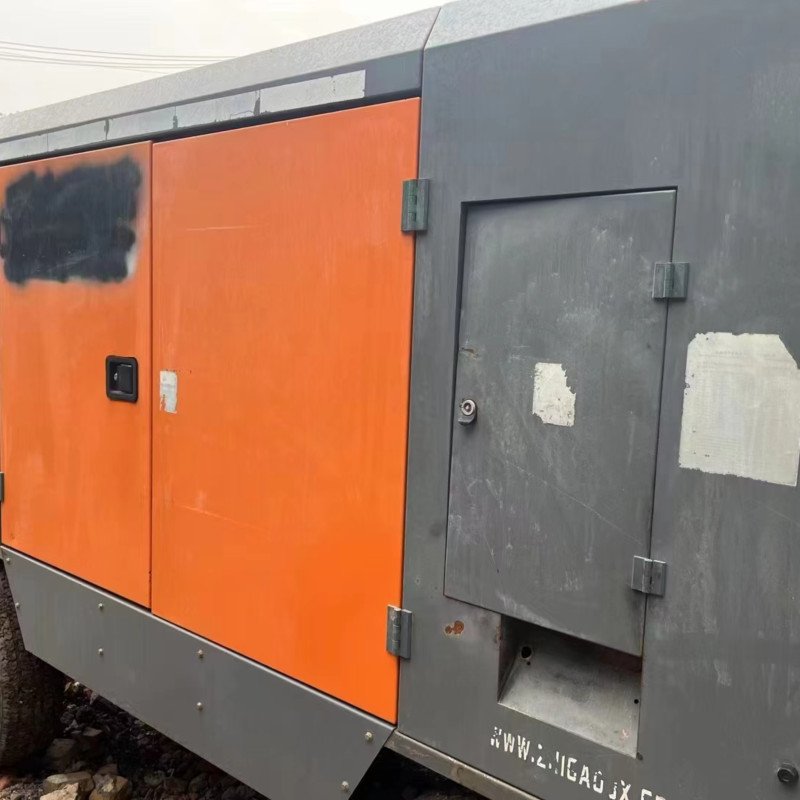 High Quality 185kW Industrial Screw Air Compressors Portable Diesel/Gas Power 75kW Motor Engine Air Cooled-Used Configuration