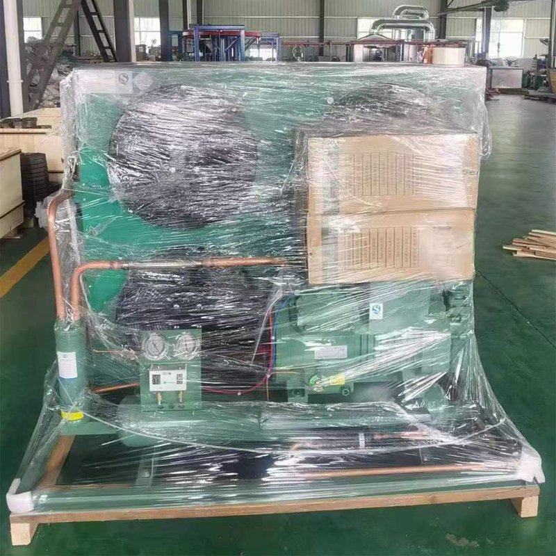 35hp 40hp 50hp Flat Plates Four Fans Air-cooled Condensing Unit Low Temperature Condensing Units for Cold Storage