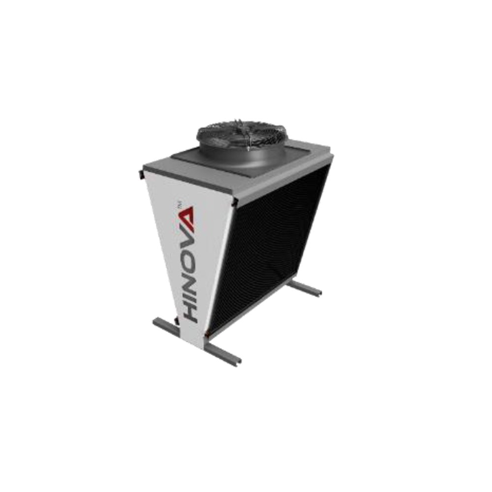 HINOVAC 60 kW High Efficiency Industrial HVAC System V-Shape Dry Cooler Energy-Saving New Air-Cooled Chilling Equipment