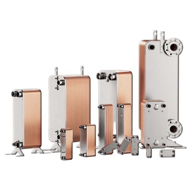R410a 8m3/h SUS304 316L Reliable Condenser EATB Brazed Plate Heat Exchanger Hydraulic Chiller Application Mini Evaporator Coils
