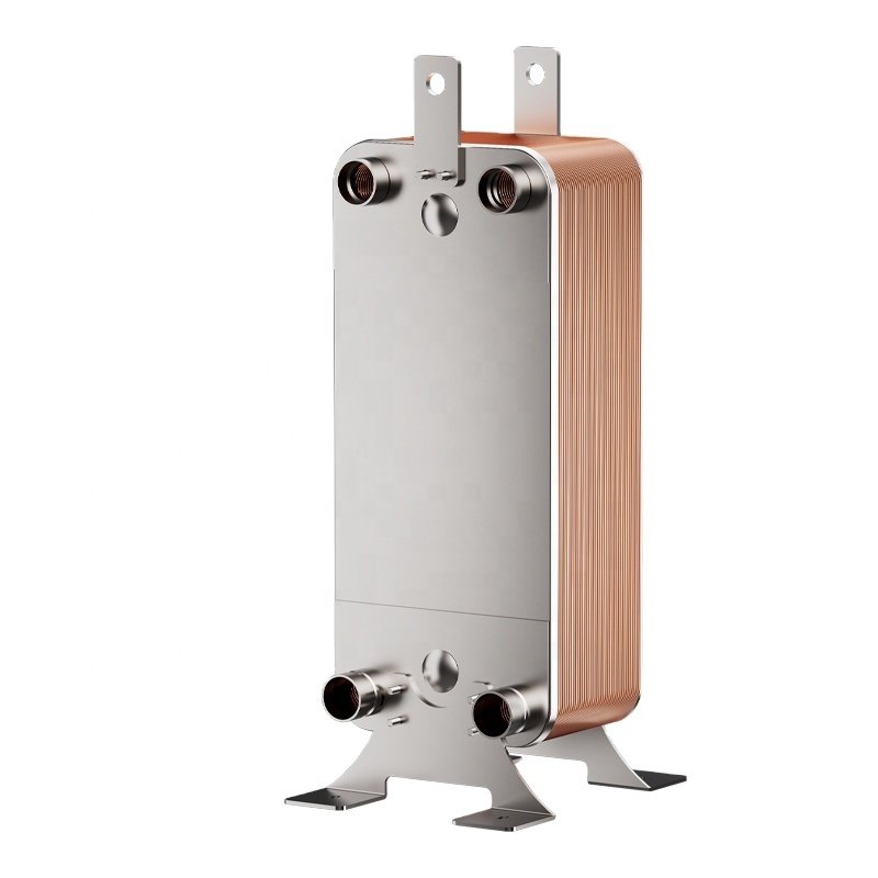 R410a 8m3/h SUS304 316L Reliable Condenser EATB Brazed Plate Heat Exchanger Hydraulic Chiller Application Mini Evaporator Coils