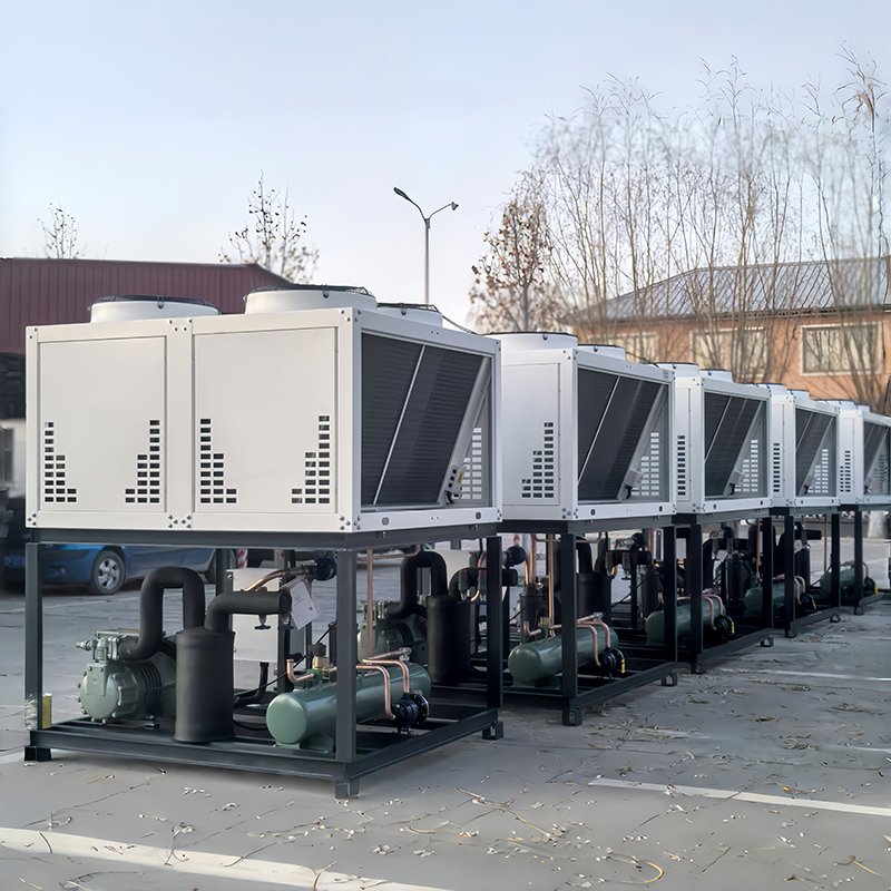 R290/380V 2 hp 3 hp 5 hp Refrigeration Condensing Unit Box Type Condensing Unit for Cold Room Storage Tecumseh Condensing Unit