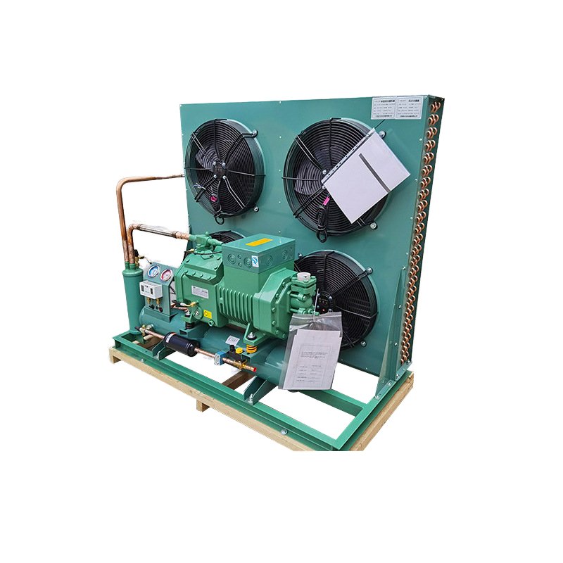15HP Air-Cooled Condensing Unit 5HP~25HP Refrigeration Compressor Unit Engine Gear Pump-Essential Core for Cold Chambers