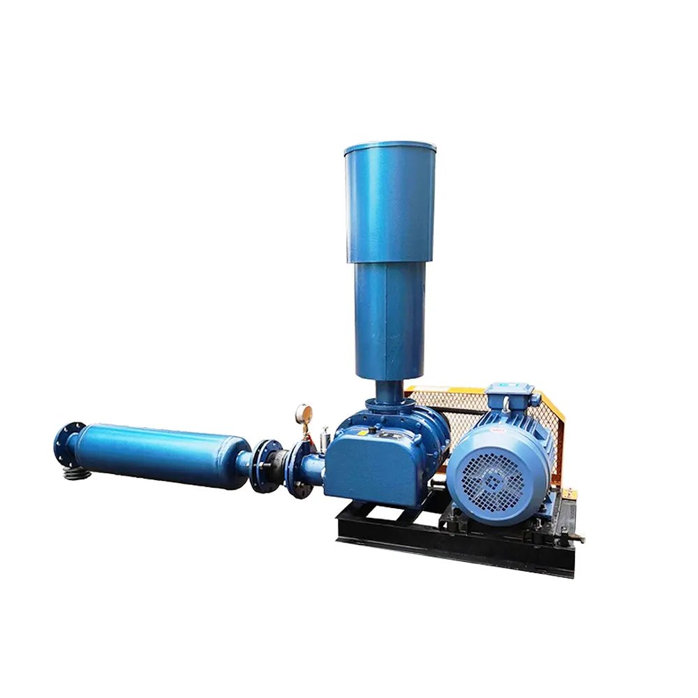 Three-leaf Roots Blower Oxidation Pond Aerator Aeration Sewage Treatment Biogas Natural Gas Booster Pumps Conveying Fan