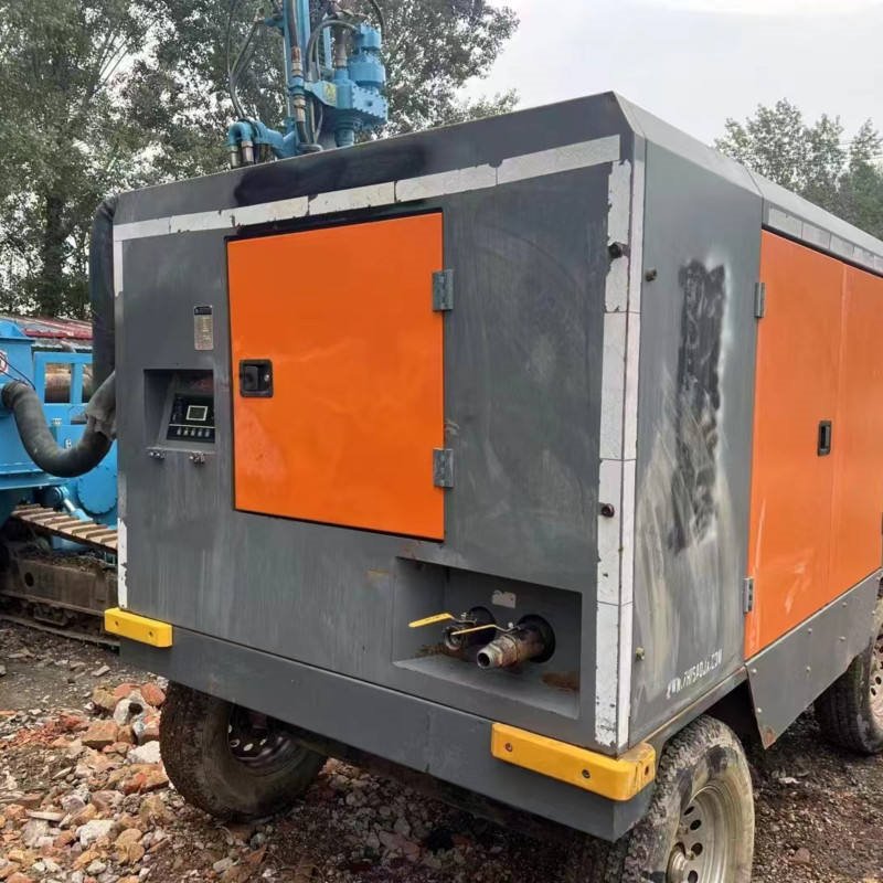 17Bar Silent Screw Second-Hand Air Compressor Portable With Diesel Gas Lubricated