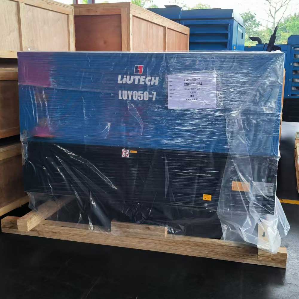 Atlas Copco Liutech LUY Best Selling Mobile Air Compressor in Middle East Africa and Southeast Asia Markets