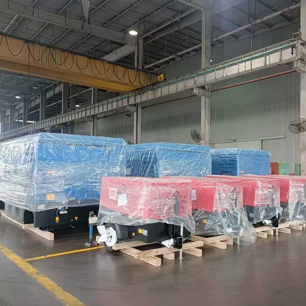 Atlas Copco Liutech LUY Best Selling Mobile Air Compressor in Middle East Africa and Southeast Asia Markets
