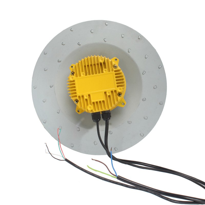 190mm EC Fans Backward Curved Wheels Fans with EC 72 Motor