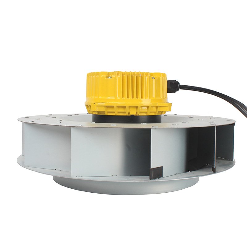 190mm EC Fans Backward Curved Wheels Fans with EC 72 Motor