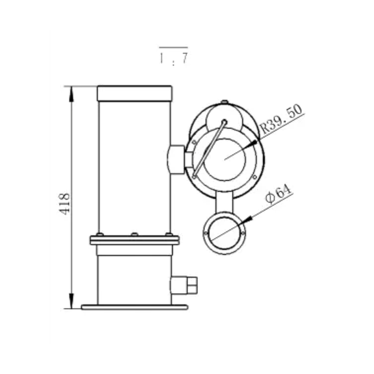 BL-EX9223IAW Popular Explosion Proof PTZ Network Camera 2 Megapixel IR100M MillionStar Single Cabin PTZ Camera With Wiper