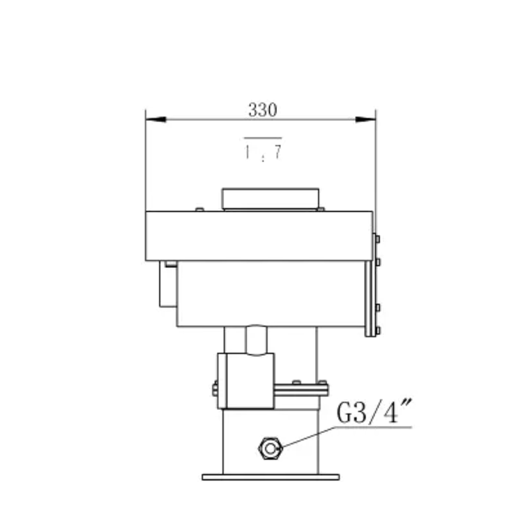 BL-EX9223IAW Popular Explosion Proof PTZ Network Camera 2 Megapixel IR100M MillionStar Single Cabin PTZ Camera With Wiper