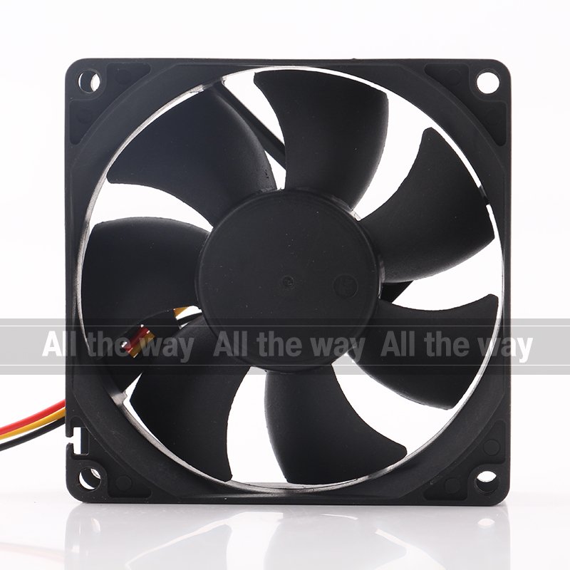 Original UMU 24V 48V DC12V 0.50A EC AC 8025 8CM 80X80X25MM Inverter Chassis Power Supply DA08025B12UF Cooling Fan