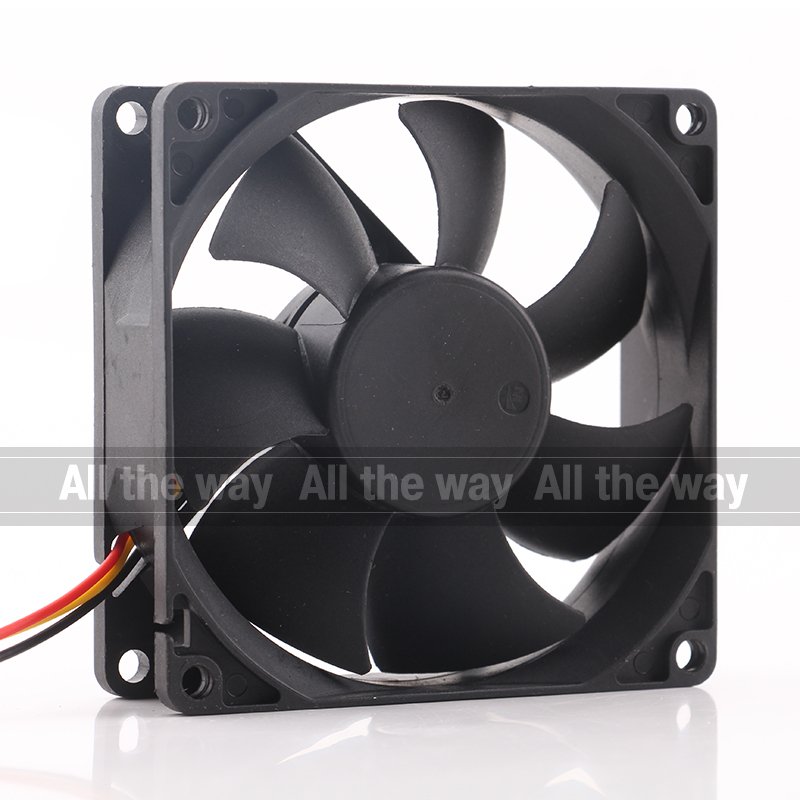 Original UMU 24V 48V DC12V 0.50A EC AC 8025 8CM 80X80X25MM Inverter Chassis Power Supply DA08025B12UF Cooling Fan