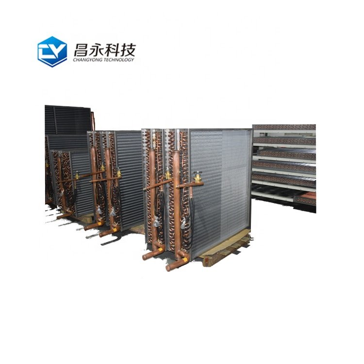 Custom Design Air Cooled Condensers Dry Cooler With Adiabatic Pads