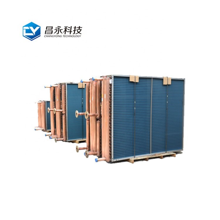 Custom Design Air Cooled Condensers Dry Cooler With Adiabatic Pads