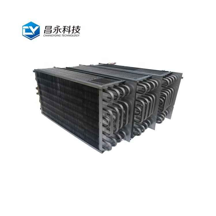 Custom Design Air Cooled Condensers Dry Cooler With Adiabatic Pads