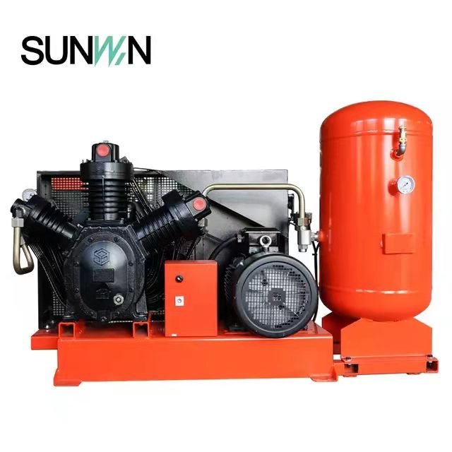China Top Brand-shangair 40bar 30bar High Quality High Pressure Piston Air Compressor for Plastic Machines