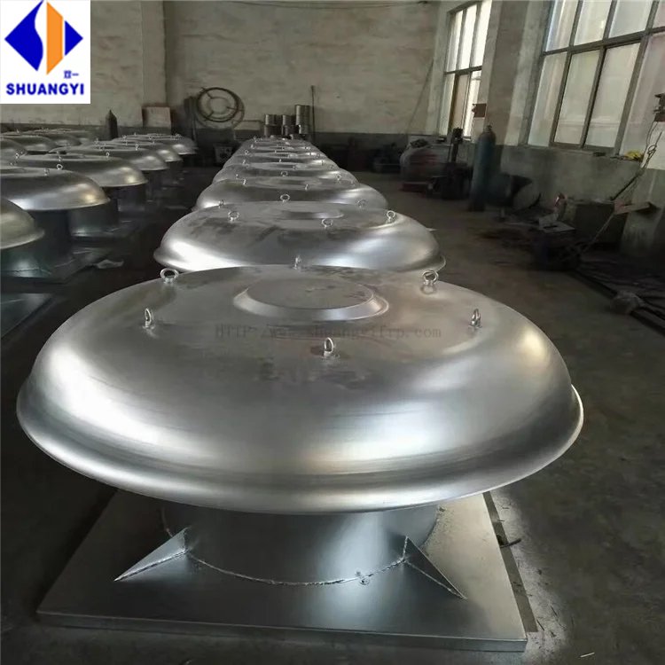 Industrial 300mm Roof Top Ventilation Fan Turbine Roof Mounting Axial Flow Ventilator China Factory Direct Price