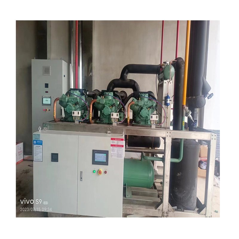 2024 Condensing Unit With Motor Cooling Fans Chiller Cold Room Compressor Refrigeration Unit Air Cooled Condens Unit