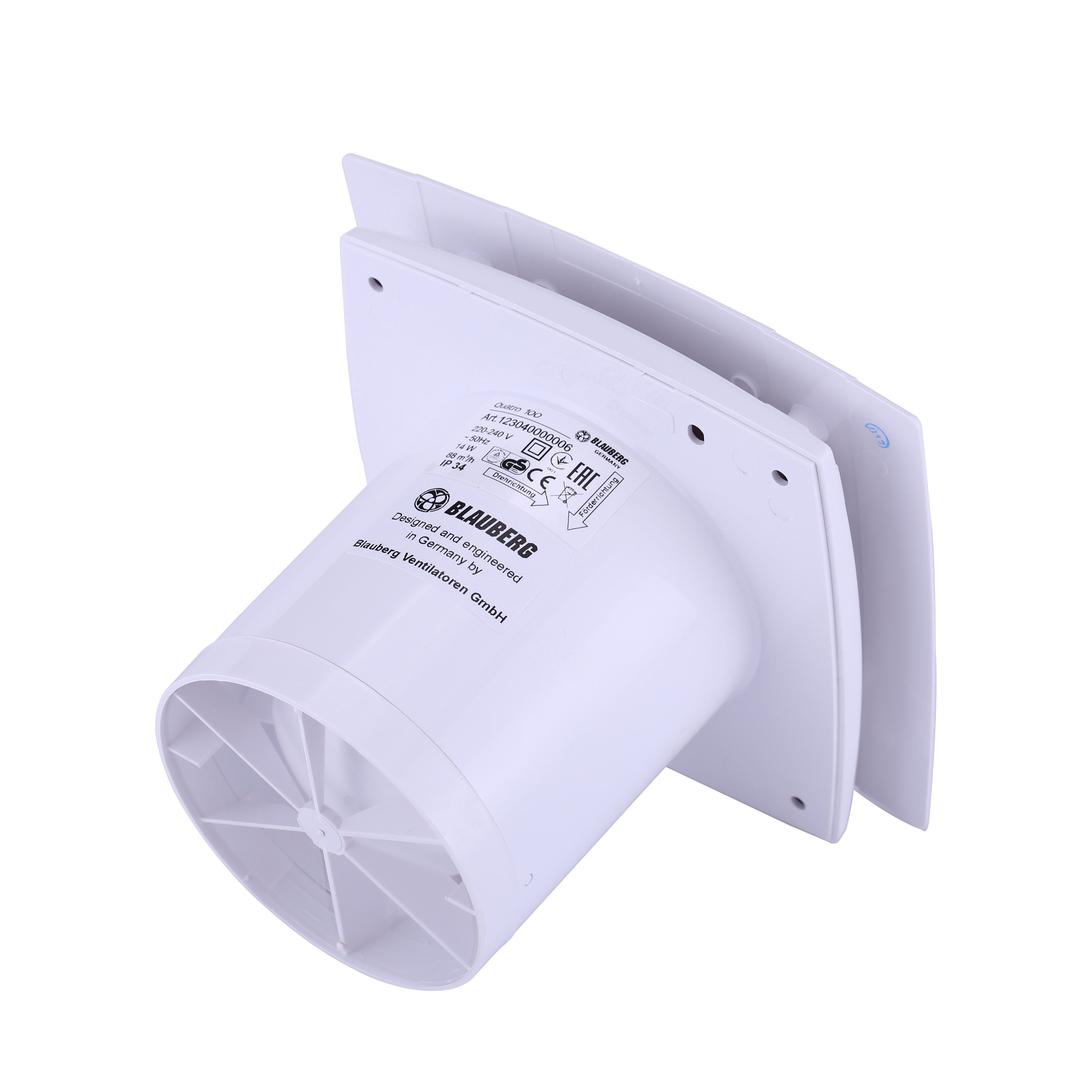 New Exhaust Fan for Wall Window Bathroom ABS Ventilation Fan Kitchen Ceiling Extractor Vent Fan Toilets Duct Blower