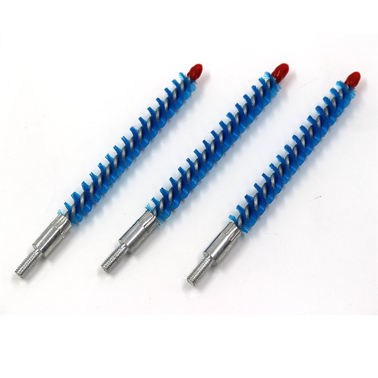 Water Long Handle Rotary Round Air Condenser Conditioning Dust Nylon Tube Cleaning Brush