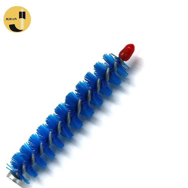 Water Long Handle Rotary Round Air Condenser Conditioning Dust Nylon Tube Cleaning Brush