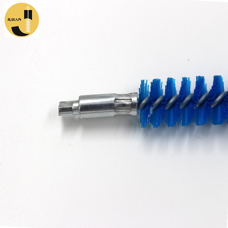 Water Long Handle Rotary Round Air Condenser Conditioning Dust Nylon Tube Cleaning Brush