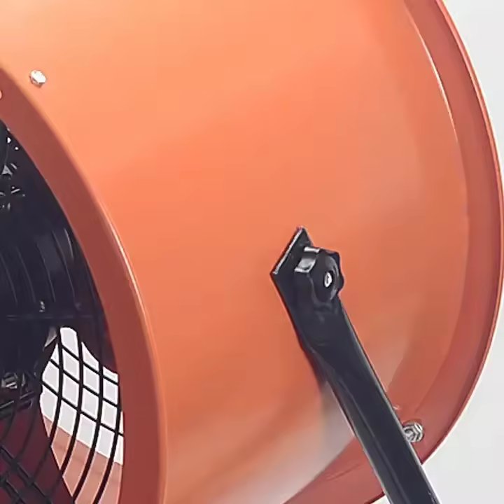 Industrial Air Blower Suppliers 4 6 7 8 10 12 Inch Round Metal Inline Duct Fan Exhaust Fan Standing Axial Flow Fan