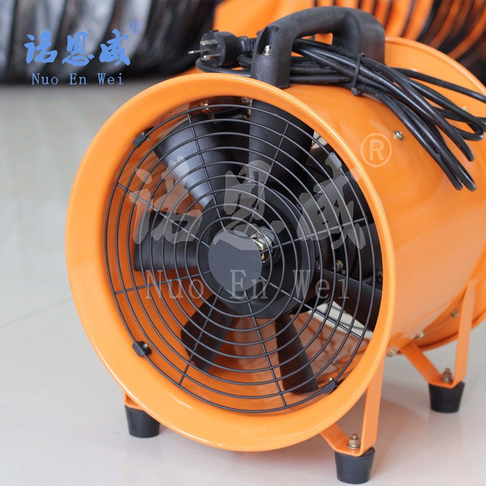 8-20 Inch Portable Ventilation Blower Fan 220V With Flexible Hose