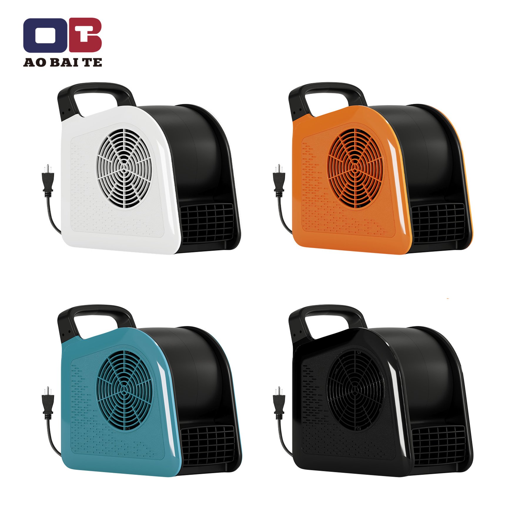 Lightweight 3-Speed Cold Air Mover Carpet Dryer Blower Comforts Floor Fan Pro Janitorial Cleaner Garage Gym High 60Hz Electric