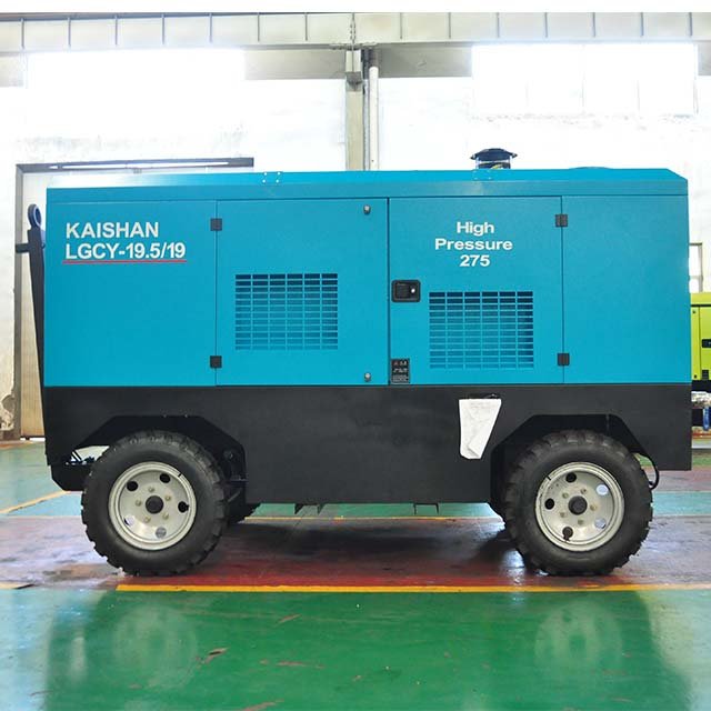 Kaishan LGCY-18/17 LGCY- 33/25 Drilling Mining Portable Screw Mobile Diesel Air Compressor