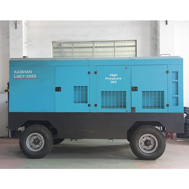 Kaishan LGCY-18/17 LGCY- 33/25 Drilling Mining Portable Screw Mobile Diesel Air Compressor