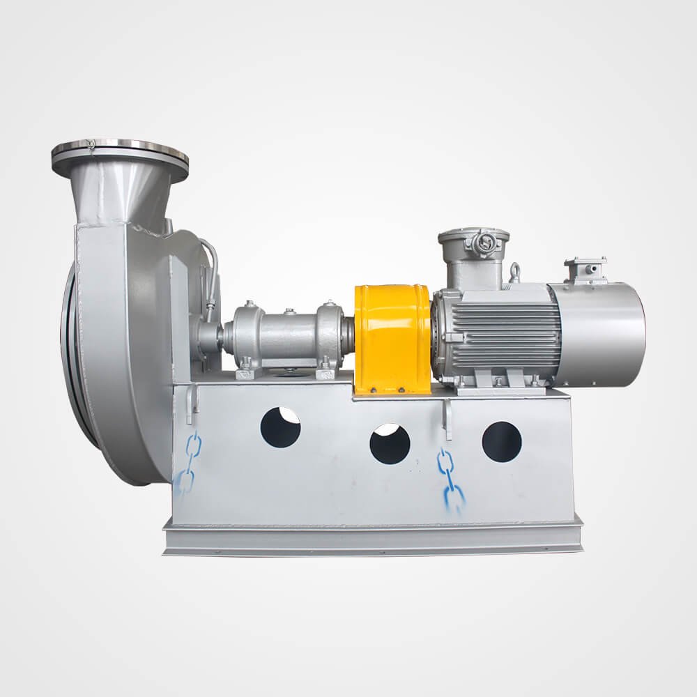 High Pressure Steam Turbine Industrial Centrifugal Induced Draft Fan with Aluminum Alloy Impeller