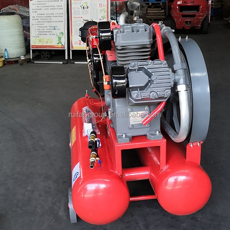 diesel Piston air Compressor 5 bar 11 kw 3 Cylinders diesel Piston air Compressor