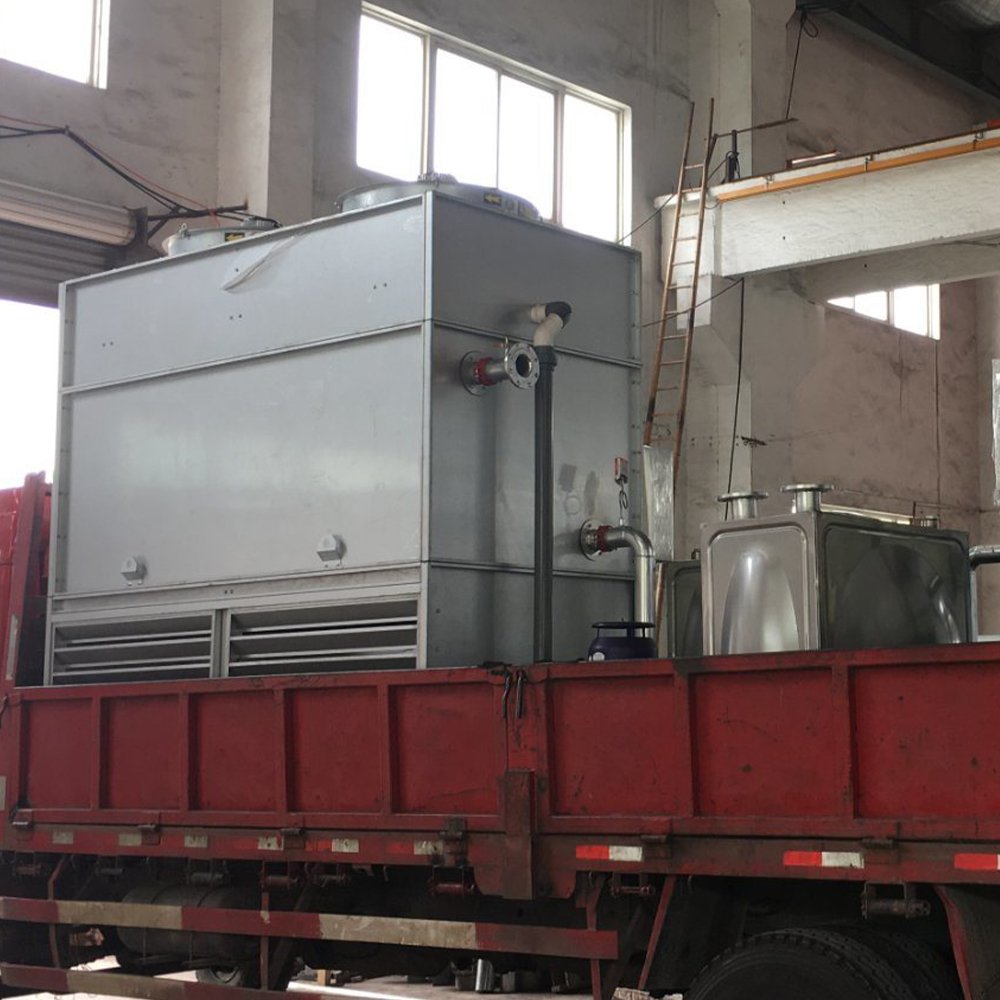 Industrial Cooling Equipment Closed Counterflow Water Cooling Tower for Ice Machine