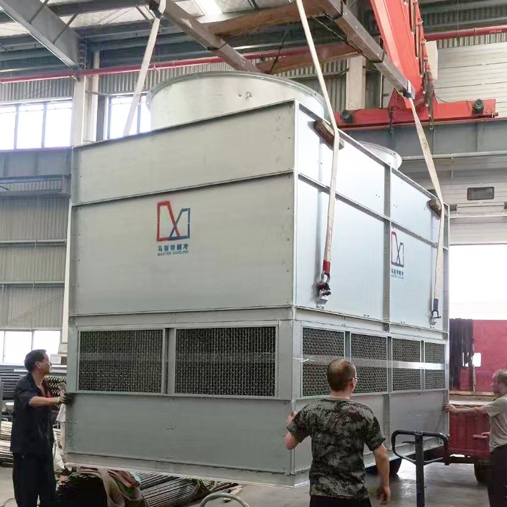 Industrial Cooling Equipment Closed Counterflow Water Cooling Tower for Ice Machine