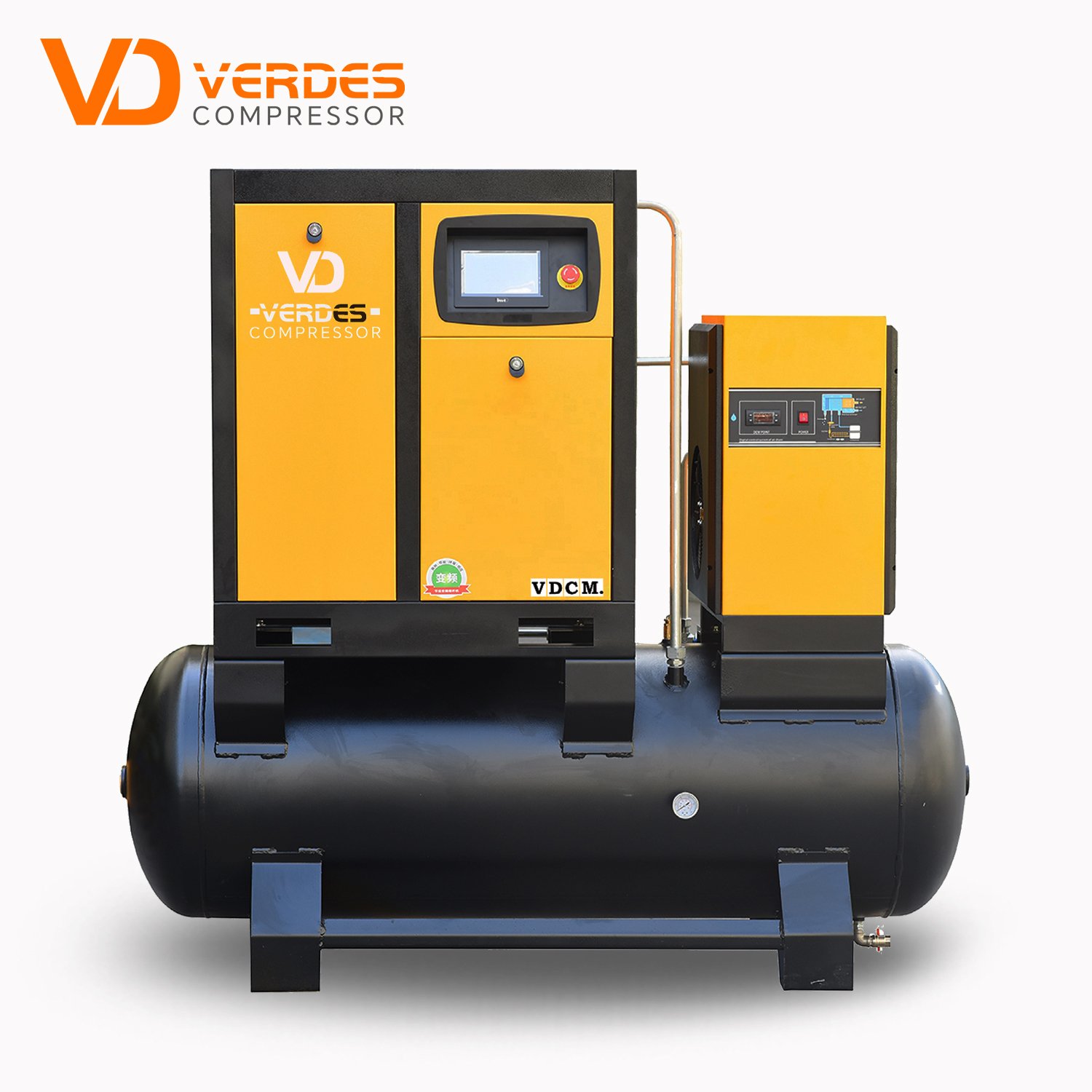 7.5kw 11kw 15kw 22kw Industrial Compressor Rotary Screw Air Compressors PM-VSD 8 10 bar 10hp Screw Air-Compressor Machine