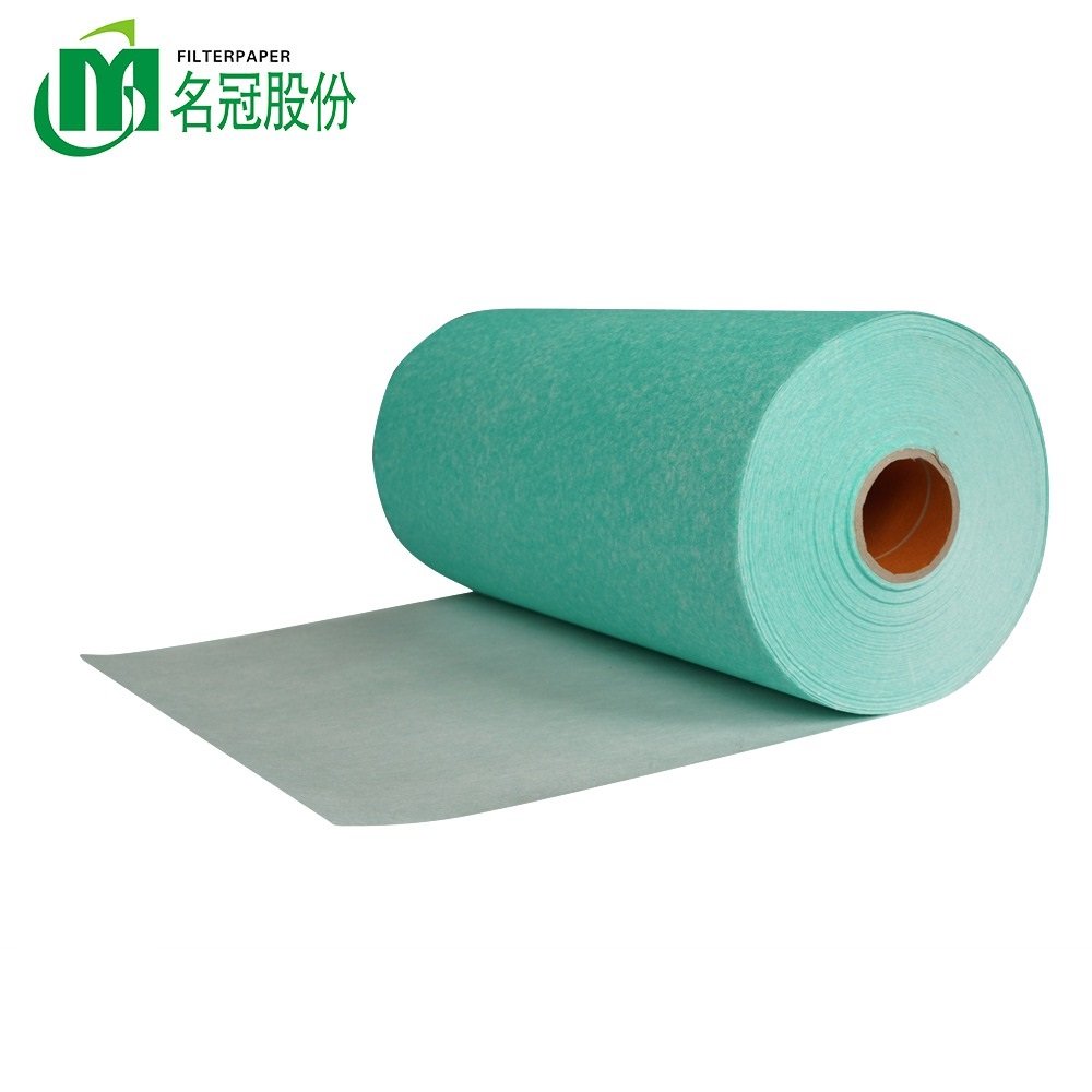 99.97% Efficiency 0.3 Micron H13 HEPA Synthetic Filter Paper in Roll for air Cabin Filter