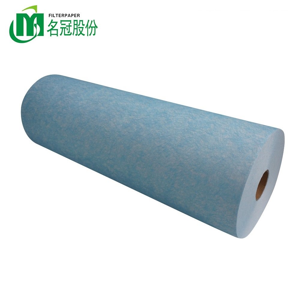 99.97% Efficiency 0.3 Micron H13 HEPA Synthetic Filter Paper in Roll for air Cabin Filter